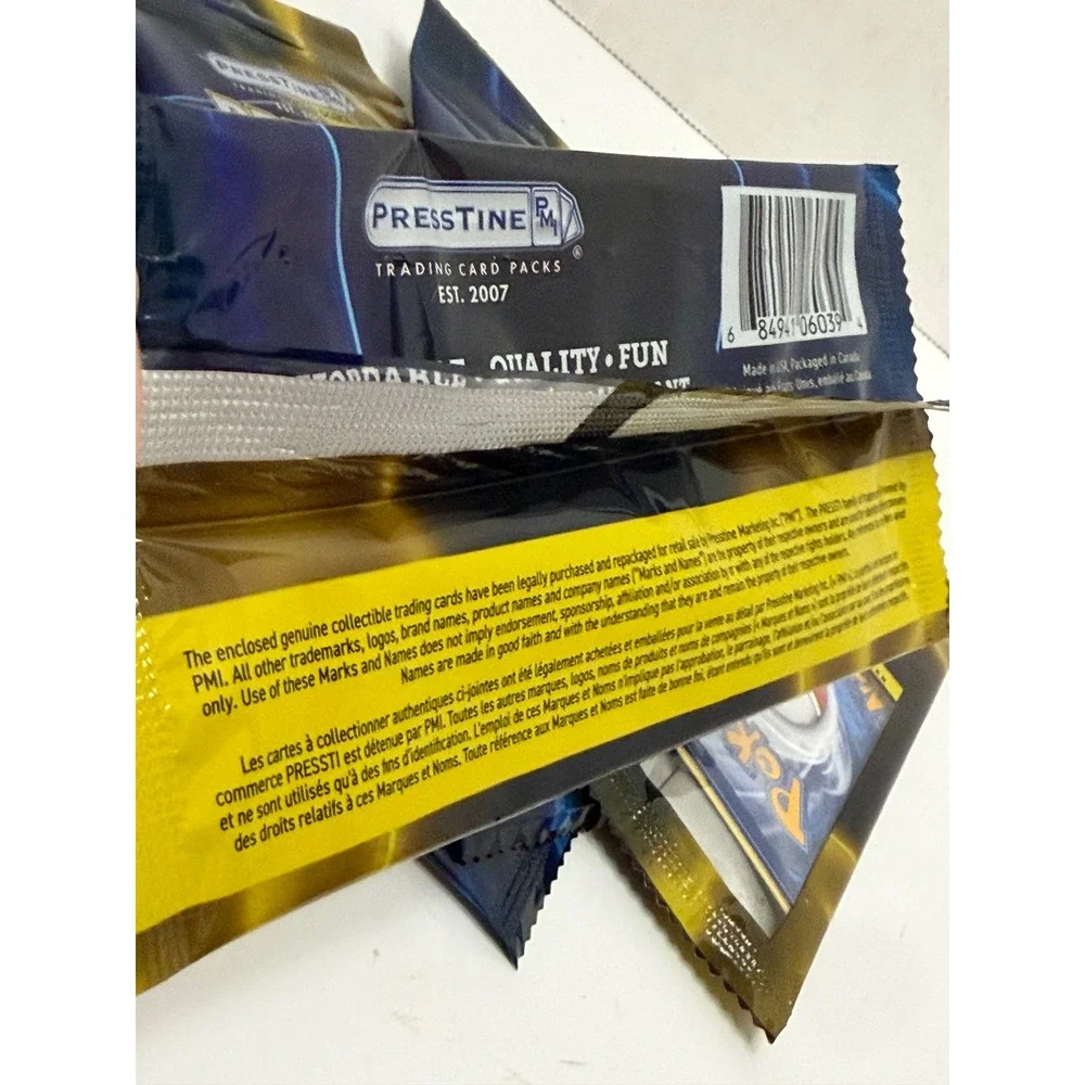 5 Presstine Pressti Pack Pokemon Trading Card Packs 3 Cards Per Pack New Sealed